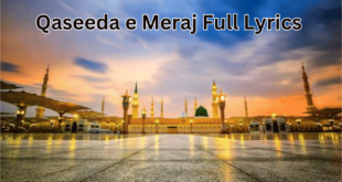 Qaseeda e Meraj Ala Hazrat