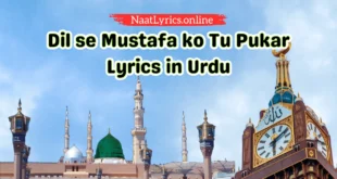 Dil se Mustafa ko Tu Pukar Lyrics in Urdu
